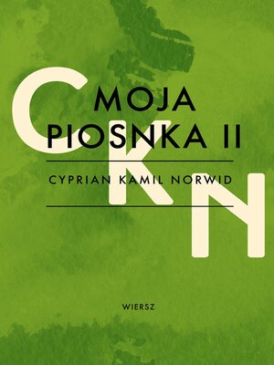 cover image of Moja piosnka II